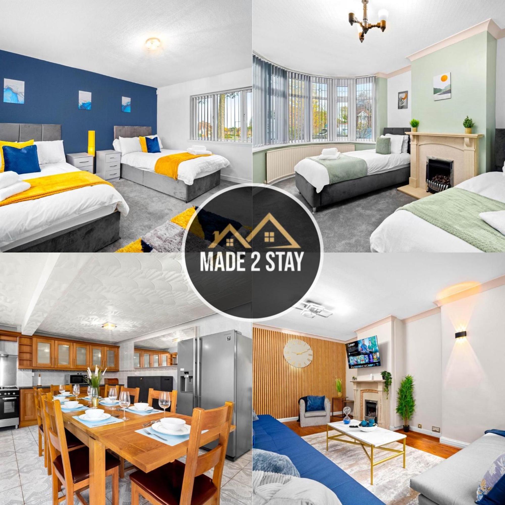 Modern 18 Guest Large Home In Solihull - Near Nec, Jlr, Hs2 And Bhx 伯明翰 外观 照片